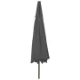 Sombrilla de jardín con luces LED antracita 400 cm by , Umbrellas - Ref: Foro24-312532, Price: 107,39 €, Discount: %