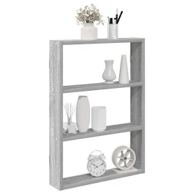 Estantería de pared madera ingeniería gris Sonoma 43x9x60 cm by , Shelves and shelves - Ref: Foro24-860054, Price: 24,24 €, D...