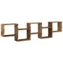 Estante cubo de pared 5 compartimentos madera envejecida by , Shelves and shelves - Ref: Foro24-860002, Price: 48,62 €, Disco...