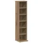 Mueble de CD madera de ingeniería roble artisan 21x20x88 cm von , CD- und DVD-Speicher - Ref: Foro24-855829, Preis: 43,66 €, ...