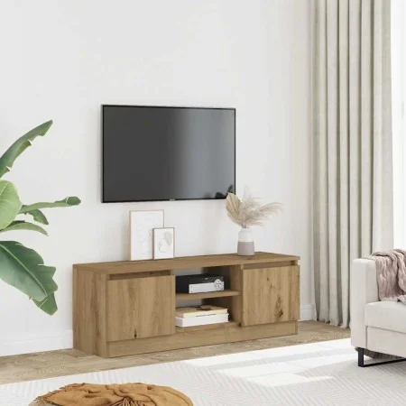Mueble de TV madera de ingeniería roble artisan 102x30x36 cm de , Muebles TV - Ref: Foro24-855855, Precio: 61,36 €, Descuento: %
