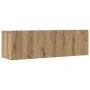 Mueble para TV de pared madera contrachapada artesanal 7 piezas by , TV Furniture - Ref: Foro24-3329210, Price: 224,65 €, Dis...