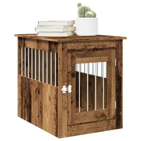 Jaula para perros madera de ingeniería madera vieja 55x75x65 cm by , Dog kennels - Ref: Foro24-857639, Price: 87,71 €, Discou...