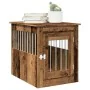 Jaula para perros madera de ingeniería madera vieja 55x75x65 cm de , Casetas para perros - Ref: Foro24-857639, Precio: 87,91 ...