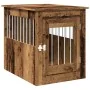 Jaula para perros madera de ingeniería madera vieja 55x75x65 cm de , Casetas para perros - Ref: Foro24-857639, Precio: 87,91 ...