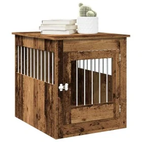 Jaula para perros madera ingeniería madera vieja 64,5x80x71 cm by , Dog kennels - Ref: Foro24-857645, Price: 105,21 €, Discou...