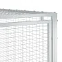 Caseta perros con corral acero galvanizado gris 197x396x110 cm by , Dog kennels - Ref: Foro24-3214225, Price: 381,59 €, Disco...
