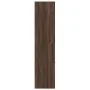 Armario botiquín madera ingeniería marrón roble 30x41x174,5 cm de , Taquillas y armarios de almacenamiento - Ref: Foro24-3309...