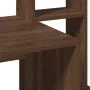 Escritorio con estantes contrachapada marrón roble 100x45x140cm by , Desks - Ref: Foro24-860442, Price: 93,94 €, Discount: %