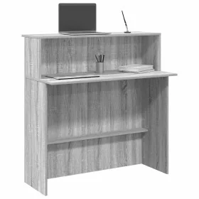 Mostrador de recepción sonoma gris 100x50x103,5 cm by , Desks - Ref: Foro24-859029, Price: 110,68 €, Discount: %