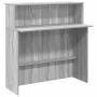 Mostrador de recepción sonoma gris 100x50x103,5 cm von , Schreibtische - Ref: Foro24-859029, Preis: 115,70 €, Rabatt: %
