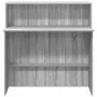 Mostrador de recepción sonoma gris 100x50x103,5 cm von , Schreibtische - Ref: Foro24-859029, Preis: 115,70 €, Rabatt: %