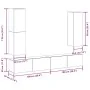 Mueble para TV de pared madera contrachapada artesanal 4 piezas by , TV Furniture - Ref: Foro24-3329154, Price: 235,93 €, Dis...
