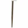 Patas para mesa de centro cónicas 4 uds acero natural 72-73cm de , Patas para mesas - Ref: Foro24-4012519, Precio: 59,21 €, D...