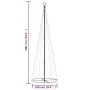 Árbol de Navidad cónico 310 LED blanco cálido 100x300 cm by , Christmas trees - Ref: Foro24-343490, Price: 56,72 €, Discount: %