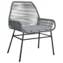 Juego comedor jardín 7 pzas cojines ratán sintético vidrio gris by , Garden sets - Ref: Foro24-3334483, Price: 547,25 €, Disc...