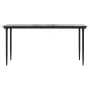 Juego comedor jardín 5 pzas cojines ratán sintético vidrio gris by , Garden sets - Ref: Foro24-3334481, Price: 366,01 €, Disc...