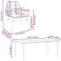 Juego de comedor de jardín 7 pzas con cojines ratán PE marrón de , Conjuntos de jardín - Ref: Foro24-3334462, Precio: 569,64 ...