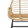 Juego de comedor jardín 3 piezas ratán sintético vidrio marrón by , Garden sets - Ref: Foro24-3334443, Price: 229,74 €, Disco...