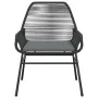 Juego de comedor jardín 5 piezas cojines ratán sintético negro von , Gartensets - Ref: Foro24-3334565, Preis: 384,49 €, Rabat...