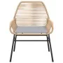 Juego de comedor de jardín 7 pzas con cojines ratán PE marrón von , Gartensets - Ref: Foro24-3334573, Preis: 514,67 €, Rabatt: %
