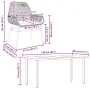 Juego de comedor de jardín 7 pzas con cojines ratán PE marrón von , Gartensets - Ref: Foro24-3334573, Preis: 514,67 €, Rabatt: %