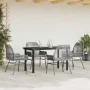 Juego comedor jardín 5 pzas cojines ratán sintético vidrio gris de , Conjuntos de jardín - Ref: Foro24-3334578, Precio: 349,6...