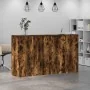 Mostrador de recepción roble ahumado 180x50x103,5 cm de , Escritorios - Ref: Foro24-3324209, Precio: 245,58 €, Descuento: %