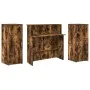 Mostrador de recepción roble ahumado 180x50x103,5 cm de , Escritorios - Ref: Foro24-3324209, Precio: 245,58 €, Descuento: %