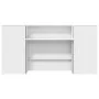 Mostrador de recepción blanco 200x50x103,5 cm madera ingeniería by , Desks - Ref: Foro24-3324214, Price: 290,53 €, Discount: %