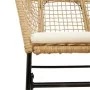 Juego de comedor de jardín 7 pzas con cojines ratán PE marrón by , Garden sets - Ref: Foro24-3334510, Price: 453,31 €, Discou...