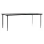 Set de comedor jardín 9 piezas cojines ratán polivinílico negro by , Garden sets - Ref: Foro24-3334519, Price: 768,36 €, Disc...