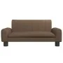 Sofá para niños de tela marrón 70x45x30 cm de , Mobiliario para bebés y niños pequeños - Ref: Foro24-3196271, Precio: 68,75 €...