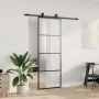 Puerta corredera con juego herrajes negro 76x205 cm ESG vidrio von , Türen - Ref: Foro24-3375797, Preis: 215,74 €, Rabatt: %