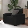 Sillón de tela negro 60 cm de , Sofás - Ref: Foro24-4105289, Precio: 166,24 €, Descuento: %