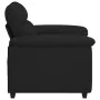 Sillón de tela negro 60 cm de , Sofás - Ref: Foro24-4105289, Precio: 166,24 €, Descuento: %