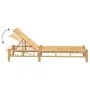 Tumbona 55x199x30 cm Bambú de , Tumbonas - Ref: Foro24-4108225, Precio: 165,46 €, Descuento: %