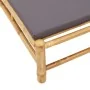 Tumbona con cojines 55x199x30 cm bambú de , Tumbonas - Ref: Foro24-4108227, Precio: 200,13 €, Descuento: %