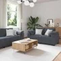 Juego de sofás con cojines 3 piezas terciopelo gris oscuro by , Sofas - Ref: Foro24-3324668, Price: 665,04 €, Discount: %