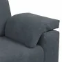 Juego de sofás con cojines 3 piezas terciopelo gris oscuro by , Sofas - Ref: Foro24-3324668, Price: 665,04 €, Discount: %