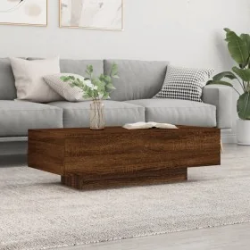 Mesa de centro madera de ingeniería roble marrón 100x49,5x31 cm von , Couchtisch - Ref: Foro24-833895, Preis: 85,06 €, Rabatt: %