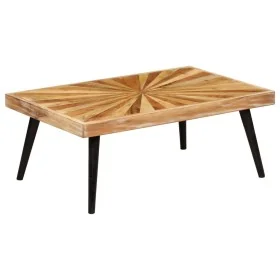Mesa de centro de madera de mango maciza 90x55x36 cm by , Coffee table - Ref: Foro24-246163, Price: 118,23 €, Discount: %