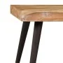 Mesa de centro de madera de mango maciza 90x55x36 cm de , Mesas de centro - Ref: Foro24-246163, Precio: 118,23 €, Descuento: %