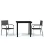 Juego de comedor para jardín 3 piezas gris von , Gartensets - Ref: Foro24-3099583, Preis: 159,37 €, Rabatt: %