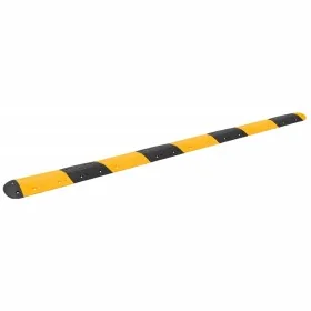 Badén de velocidad caucho amarillo y negro 420x32,5x4 cm by , Road and traffic signs - Ref: Foro24-3157048, Price: 230,53 €, ...
