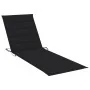 Tumbona doble y cojines negros madera pino impregnada von , Liegen - Ref: Foro24-3065991, Preis: 305,54 €, Rabatt: %
