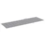 Tumbona doble y cojines madera pino impregnada gris de , Tumbonas - Ref: Foro24-3065985, Precio: 292,92 €, Descuento: %