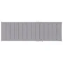 Tumbona doble y cojines madera pino impregnada gris de , Tumbonas - Ref: Foro24-3065985, Precio: 292,92 €, Descuento: %