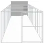 Caseta perro corral acero galvanizado gris claro 214x1273x181cm von , Hundehütten - Ref: Foro24-3189130, Preis: 963,10 €, Rab...