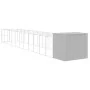 Caseta perro corral acero galvanizado gris claro 214x1273x181cm von , Hundehütten - Ref: Foro24-3189130, Preis: 963,10 €, Rab...